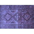 thumbnail image 1 of Ahgly Company Indoor Rectangle Southwestern Blue Country Area Rugs, 5' x 7', 1 of 4