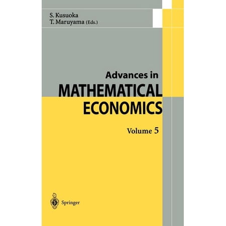 ISBN 9784431000037 product image for Advances in Mathematical Economics: Advances in Mathematical Economics (Hardcove | upcitemdb.com