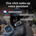 thumbnail image 1 of Motorcycle Helmet Headset Bluetooth 5.0 Intercom Headset Wireless Communication Intercomunicador Mo, 1 of 5