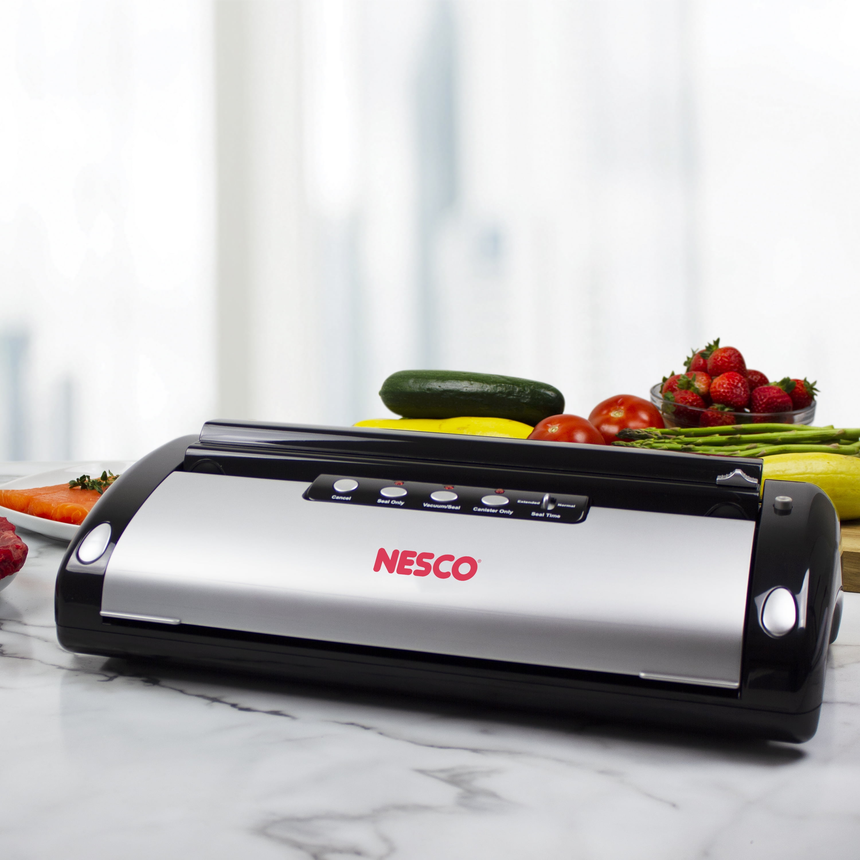 Nesco Deluxe Food Vacuum Sealer VS-12 3D Model $39 - .3ds .blend .c4d .fbx  .max .obj .lxo .ma - Free3D