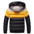 thumbnail image 3 of Vedolay Coat for Men Winter Fashion Plus Size Cold Weather Outwear Thicken Jackets Black,3XL, 3 of 3