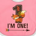 thumbnail image 4 of Inktastic 1st Birthday Fox 1 Year Old Boys or Girls Baby Bib, 4 of 4