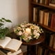 thumbnail image 5 of Guirnaldas de flores artificiales de primavera y verano, mini velas florales para bodas, coronas de boda, centros de mesa, fiestas, decoración de puertas del hogar, velas de plástico., 5 of 6