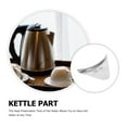 thumbnail image 3 of Clispeed Stainless Steel Tea Kettle Spout Cover Heat Insulation Universal Fit Plated Silver, 3 of 8