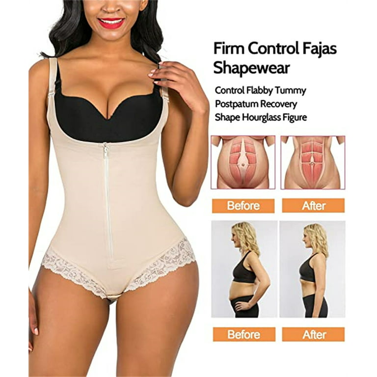 Women Shapewear Bodysuit Tummy Control Fajas Body Shaper For Women