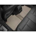 thumbnail image 3 of WeatherTech Custom Fit FloorLiners compatible with 2014-2019 BMW 3-Series Gran Turismo - 2nd Row, Tan, 3 of 5
