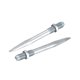 thumbnail image 1 of M10x28mm 100mm Longitud Tubería Abrazadera Clips Clavos Carbono Acero Clavo Plateado Tono 10uds Unique Bargains abrazaderas, 1 of 4