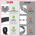 thumbnail image 3 of Diamond Cat Collar,Adjustable Soft Velvet Leather Safe Kitten Collar with Crystal Heart Charm and Bells,Girl Boy Bling Stylish Cat Collars with Safety Elastic, 3 of 7