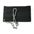 Adjustable Dip Belt Heavy Duty Dip Belt with Chain and Carabiner for