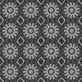 thumbnail image 1 of Ahgly Company Indoor Square Patterned Gunmetal Gray Area Rugs, 5' Square, 1 of 1