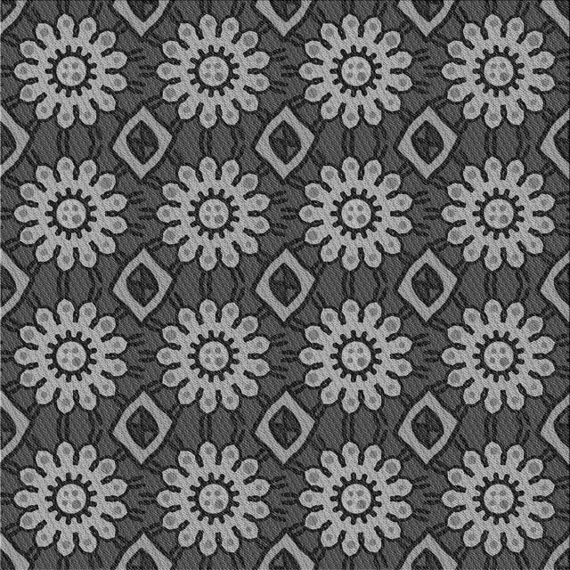 Ahgly Company Machine Washable Indoor Square Transitional Gunmetal Gray Area Rugs, 4' Square