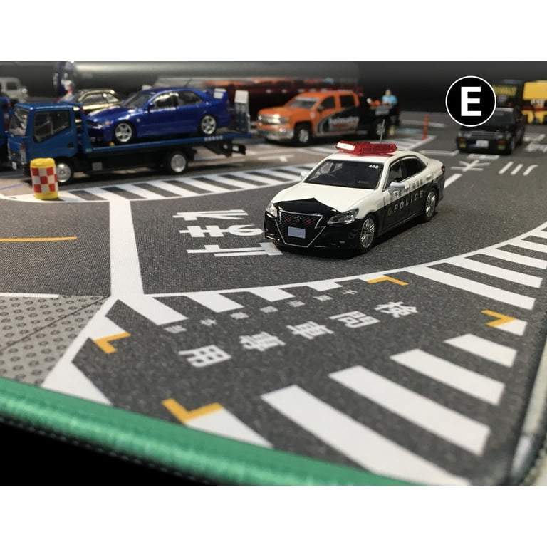 Tappetino Parcheggio Per Modellini Auto 1/64 – 40x60 Cm Gomma E Tessuto Scenario Realistico Per B 756341