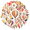 3A, variant on Colorful Hot Air Balloon Sticker Pack PVC Adventure Decals for Luggage Suitcase Laptop