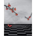 thumbnail image 1 of BSDHOME Toile de Fond Photographie Pommier Rouge Polyester Accessoires Photo Studio 5x7ft, 1 of 2