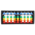 thumbnail image 1 of KAKOWELY toys Colorful Plastic Abacus With 5 Beads For Student Mental Arithmetic 9-Level Math Learning Tool For Kids Desktop Abacus Model For Classroom Use, 1 of 5