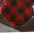thumbnail image 4 of Shavel 100% Polyester Luxury Micro Flannel 7 Layers of Warmth Buffalo Check Electric Blanket Twin Red, 4 of 6