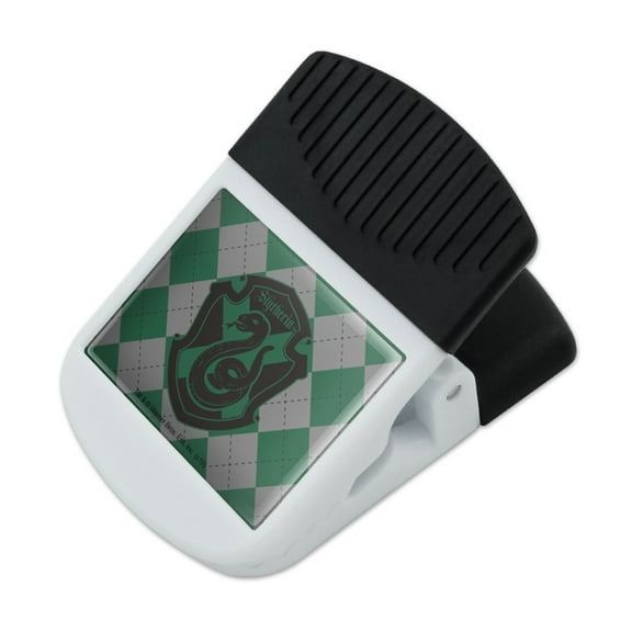 Harry Potter Slytherin Plaid Sigil Refrigerator Fridge Magnet Magnetic Hanging Hook Note Snack Clip