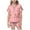 F01-Pink, variant on FYDUU Girls Christmas Pajamas 2 Piece Set Bow Print Short Sleeve Top And Shorts Casual Pajamas Toddler Kids Sleepwear Nightwear Loungewear Comfort Sweatsuits