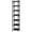 Black, variant on GVN Storage Shelves, Bookshelf Stand,7-Tier Corner Shelf, 78.7" Narrow Bookshelf Corner Bookcase,Black