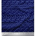 thumbnail image 1 of Soimoi Silk Fabric Raindrop Shirting Printed Craft Fabric by The Yard 42 Inch Wide, 1 of 1