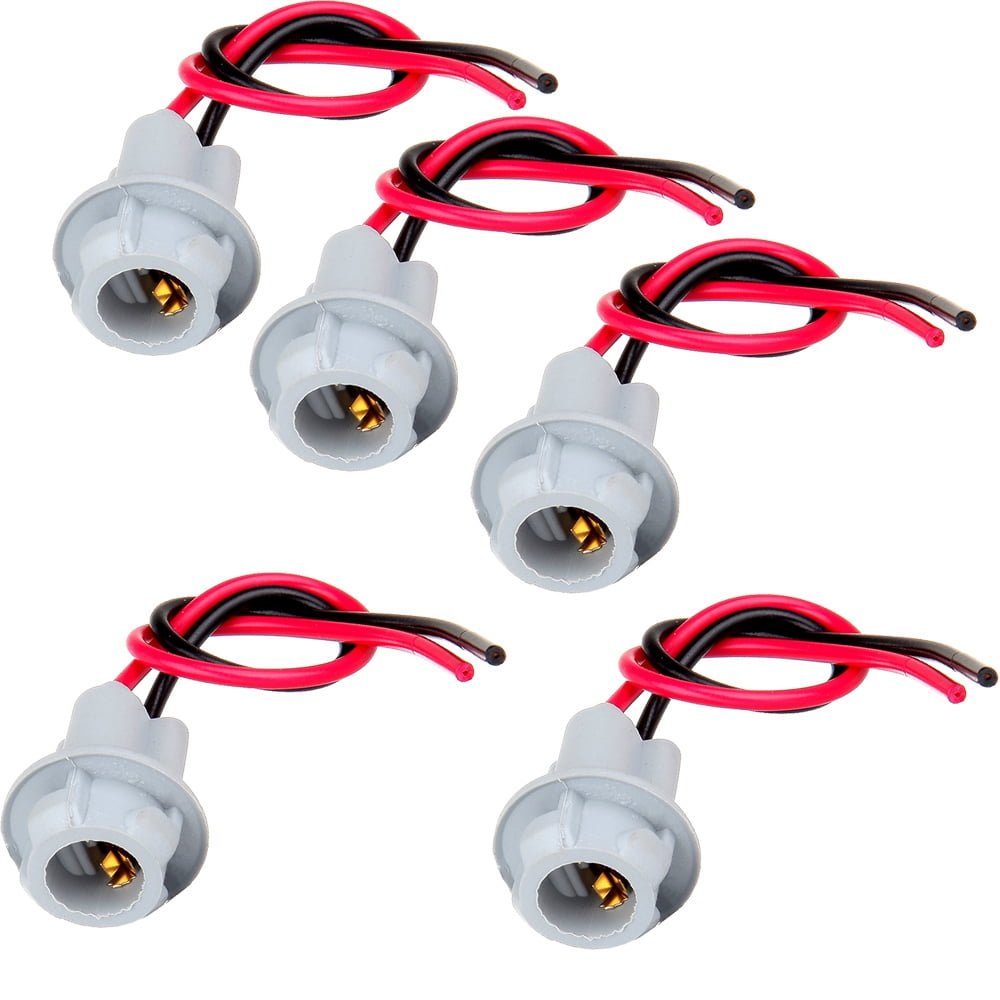 CCIYU Replacement T10 Plug Sockets Extened Wiring Harness pigtail ...