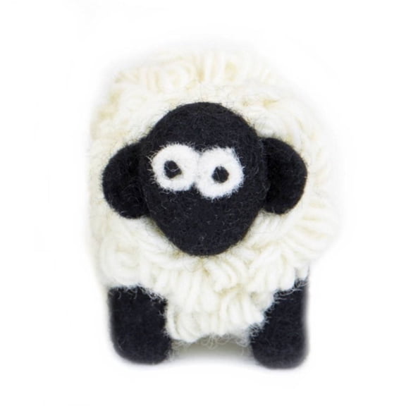 Collectible Knitted Sheep- Black Faced Mountain Sheep (Small)