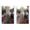 thumbnail image 5 of Combinaison Femme Couleur Unie Col Rond Sans Manches Combinaison Body pour Femmes (Blanc/noir/gris, S/M/L/TG), 5 of 5