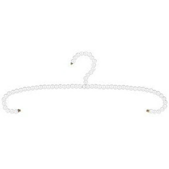 New! Beaded Pearl Hangers - Light Ivory