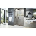 thumbnail image 7 of DreamLine Elegance Plus 51 3/4 -52 1/2 in. W x 72 in. H Frameless Pivot Shower Door in Oil Rubbed Bronze, 7 of 7
