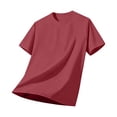 thumbnail image 2 of Mens Big & Tall Summer T-Shirts Plus Size M-4X Short Sleeve Tees Shirts for Men Casual Slim Crew Neck Basic Workout Tshirts Tops, 2 of 6