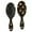 Black Halloween Pumpkin, variant on Black Halloween Pumpkin Faces Hair Brush,Girls Detangling Hair Brush,Glide Through Tangles with Ease for Wet & Dry Hair,8.8"X2.8"