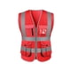 thumbnail image 1 of SFVest Alta visibilidad Chaleco reflectante de seguridad Chaleco reflectante Bolsillos múltiples Rop Tomshoo Chaleco reflector, 1 of 2