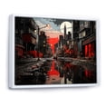 thumbnail image 2 of Designart "Canada City Reflections I" Canada Floater Framed Canvas Wall Art, 2 of 7
