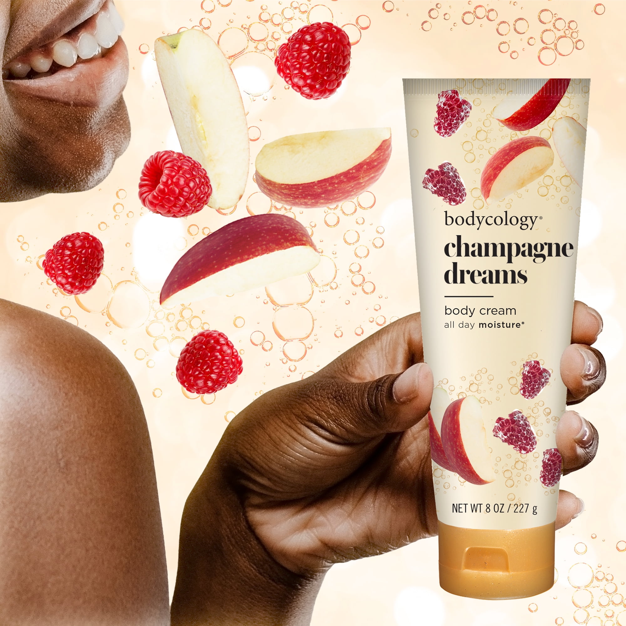 Bodycology Champagne Dreams Shea Butter Body Cream, 8 oz