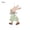 Mint Green, variant on Easter Bunny Wooden Hanging Decoration Set – Festive Home & Party Decor, Vintage Style, Easy to Hang, Durable Material, Perfect for Holiday Celebrations