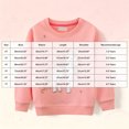 thumbnail image 3 of YDFCWXW Girls Cotton Crewneck Graphic Sweatshirt Long Sleeve Pullover Tops for Toddler Kids (Pink, 3-4 Years), 3 of 9