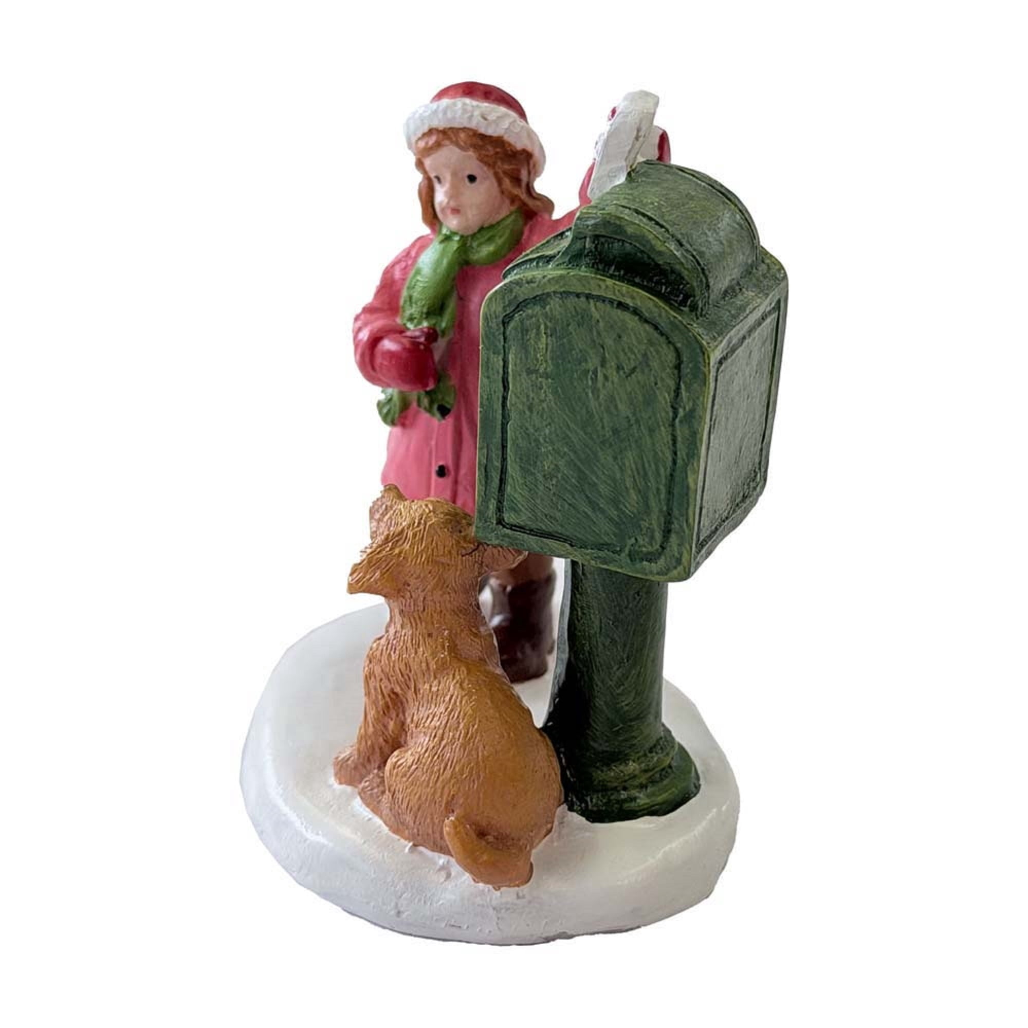 Dear Santa Christmas Village Decorative Figurine, Multicolor, 3", by Holiday Time