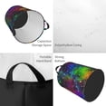 thumbnail image 2 of Fotbe Bright Universe Cesto de Ropa con Asas, Cesto Impermeable de Gran Capacidad, Bolsa de Lavado para Dormitorio, Cesto de Ropa con Ruedas y Asas-Medium, 2 of 6