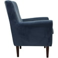thumbnail image 4 of Mainstays Raelynn Lounge Chair, Light Navy, 4 of 6