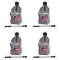 thumbnail image 1 of VP Racing Fuels 5.5 Gallon Utility Jugs with Deluxe Hoses, Silver (4 Pack), 1 of 3