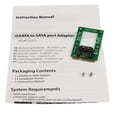 thumbnail image 3 of Adaptador electrónico StarTech Conversor mSATA a SATA HDD/SSD, 3 of 4