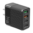 thumbnail image 1 of 36W Fast Charging Phone Adapter with PD and USB Ports for European and British Standard Wall, 1 of 4
