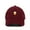 Burgundy, variant on Tech Design Popcorn Baseball Cap Embroidered Cotton Adjustable Dad Hat Brown