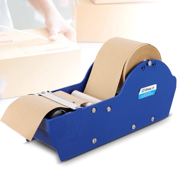 Frifreego Water-Activated Tape Dispenser, Manual Kraft Gum Tape Dispenser, Width Adjustable 1.18-3.15", Light Weight & Portable Packing Tape Dispense