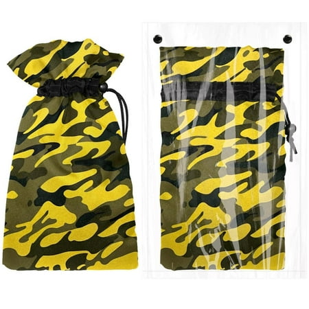 

Josid Camouflage Pattern Reusable Outdoor Faucet Insulation Covers Waterproof and Freeze-Resistant Spigot Protector Bags 2 Pack 11 x 6.9