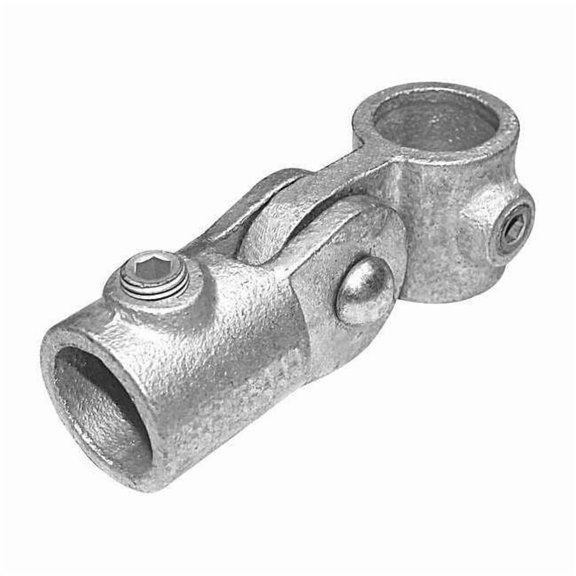 Structural Pipe Fitting, Adjustable Tee, Cast Iron, 0.75 in Pipe Size, 50000 lb Tensile Strength