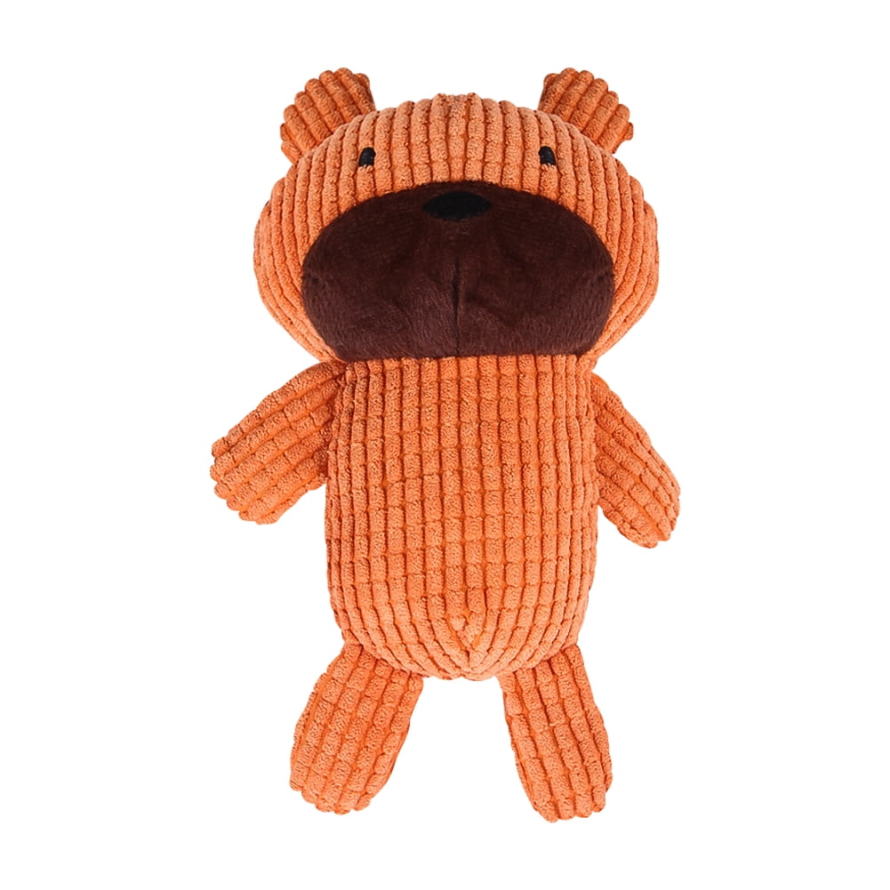 Kepooman Puppy Squeaky Toys for Small Medium Dog Pets, Orange Kepooman Puppy Squeaky Toys for Small Medium Dog Pets, Orange