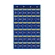 thumbnail image 3 of Organizador de bolsillo para el aula, duradero, con números para teléfonos móviles. Azul 36 bolsillos., 3 of 9