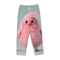 thumbnail image 4 of Haiem Adorable Pink Fluffy Birds Women's Pajama Pants Ultra Lightweight Pjs Bottoms Sleepwear Bottom Pants With Pocket Drawstring-Small, 4 of 7