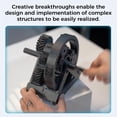 thumbnail image 4 of Filamento para impresora 3D Creality Hyper PLA-CF, 1,75 mm, 1 kg, 4 of 8